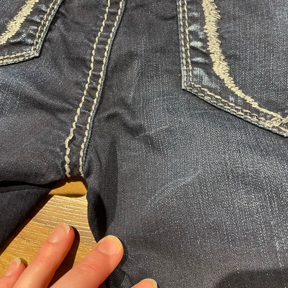 Silver Berkley Jean- Hemmed - Picture 9 of 14